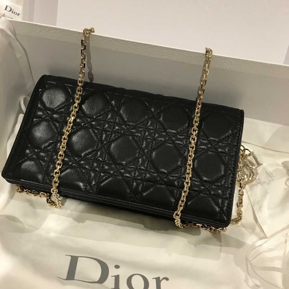 Lady Dior Wallet on Chain